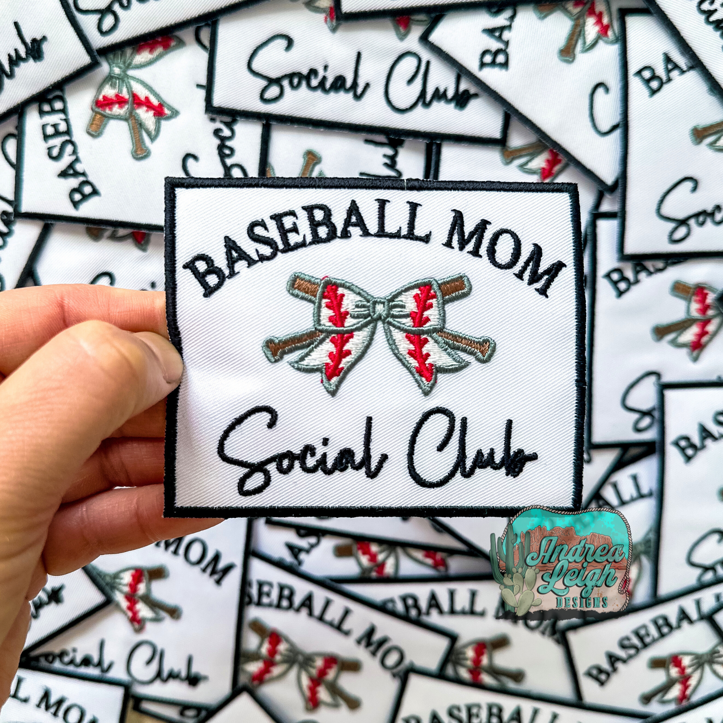 ALD EXCLUSIVE- Baseball Mom Social Club Embroidered Patch
