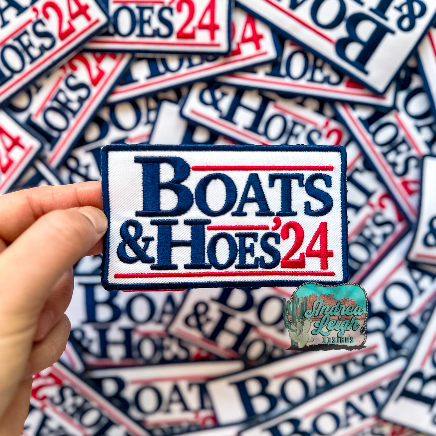 ALD EXCLUSIVE- Boats & Hoes '24 Embroidered Patch