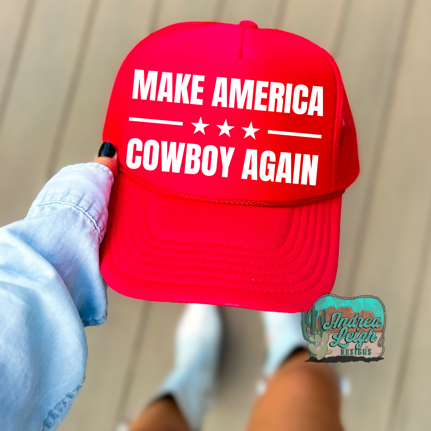 DTF Transfers Make America Cowboy Again
