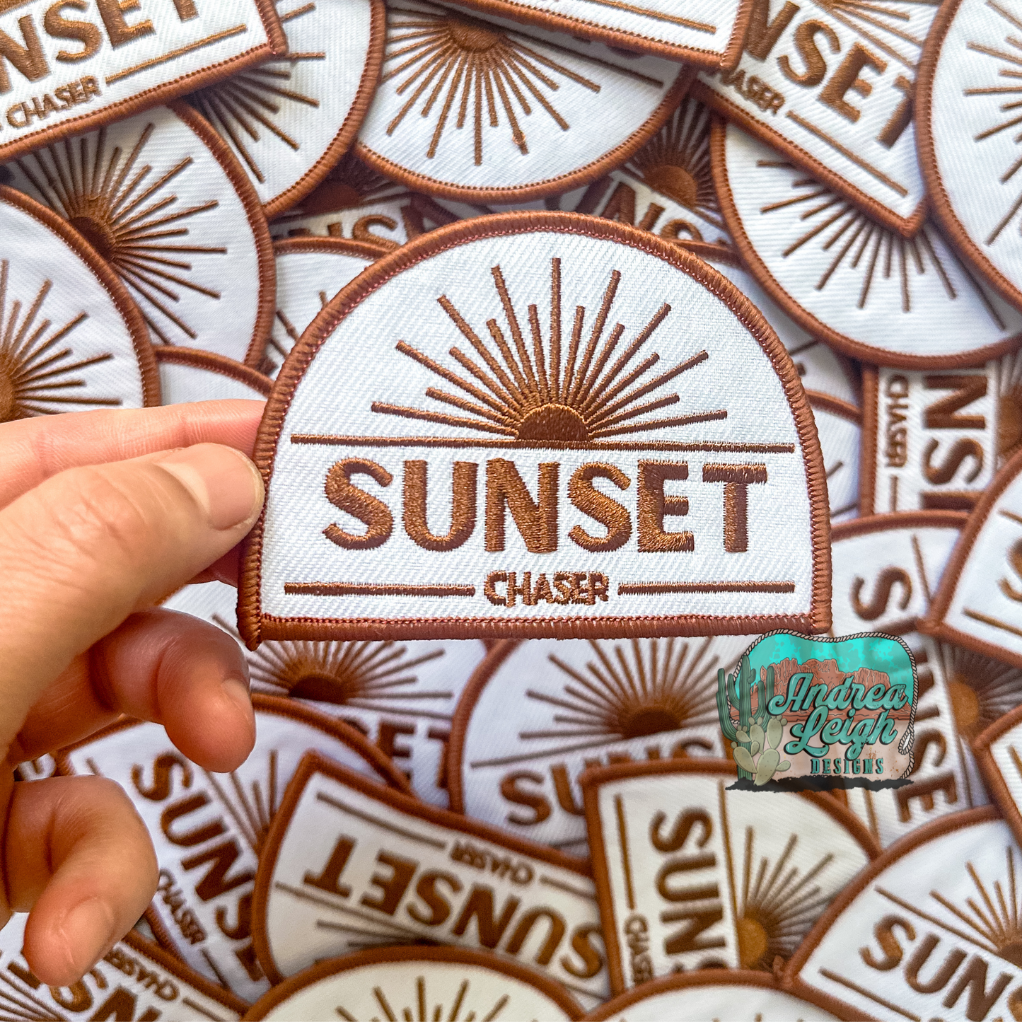 Sunset Chaser Embroidered Patch