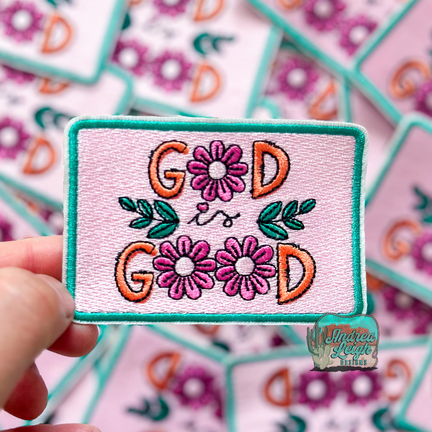 God is Good Embroidered Patch