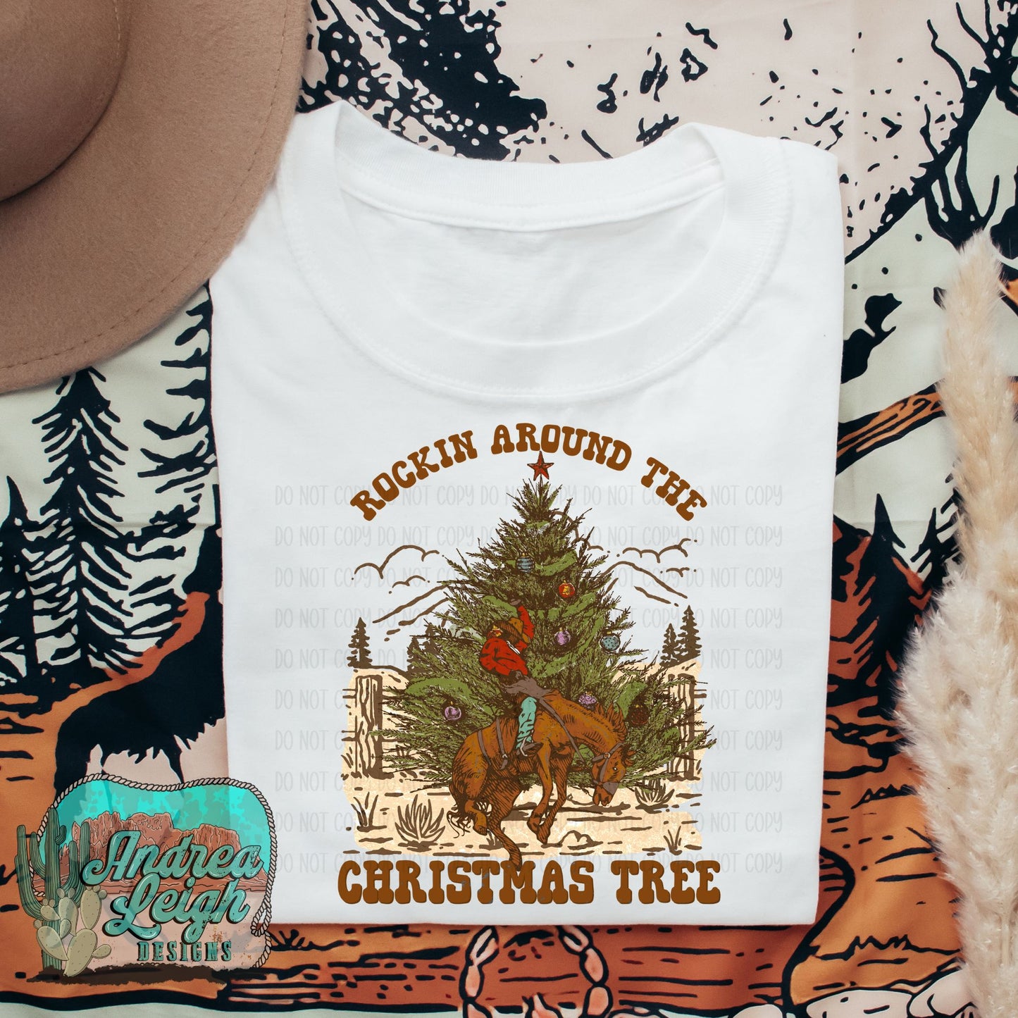 Western Rockin Around the Christmas Tree