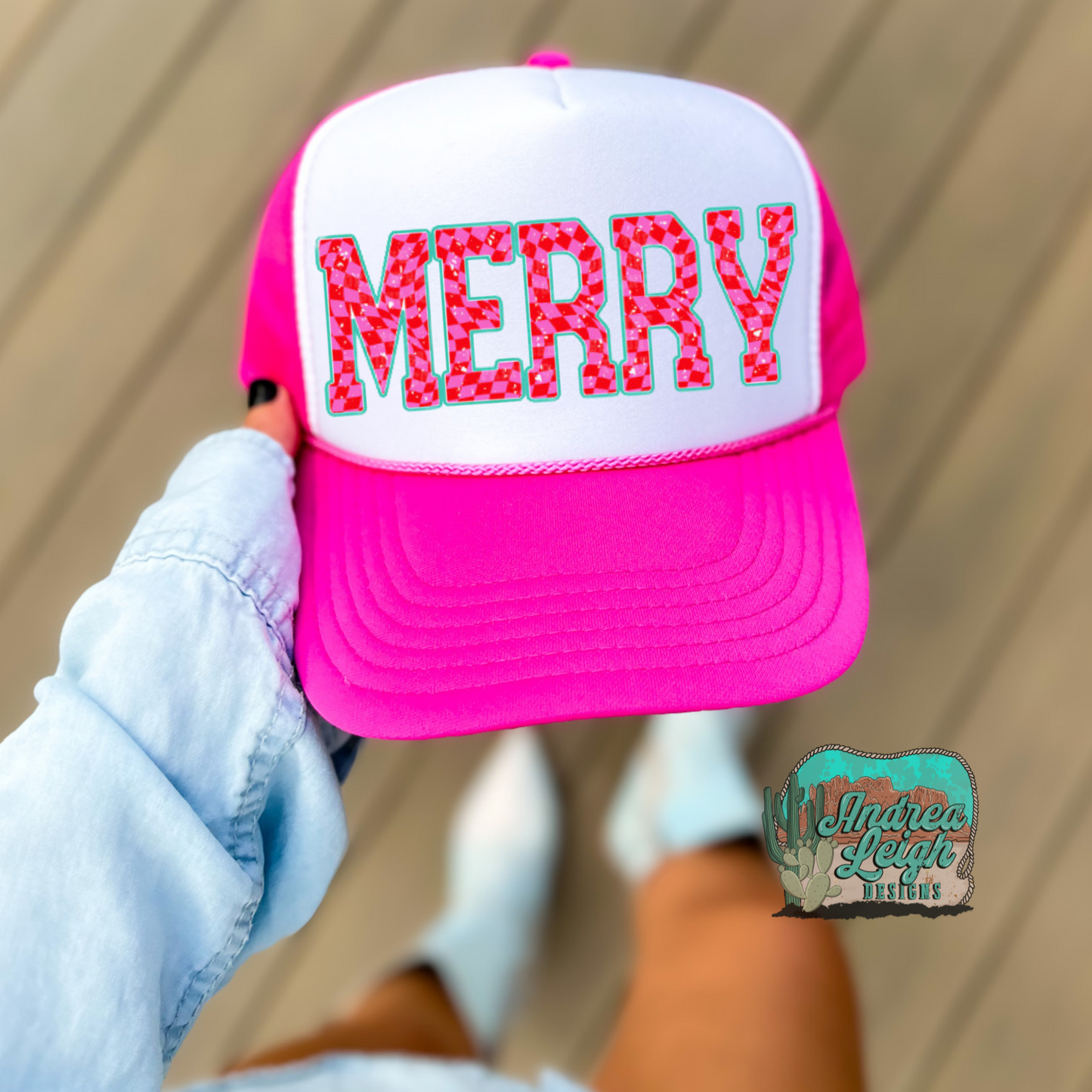 DTF Transfers Merry Checkered