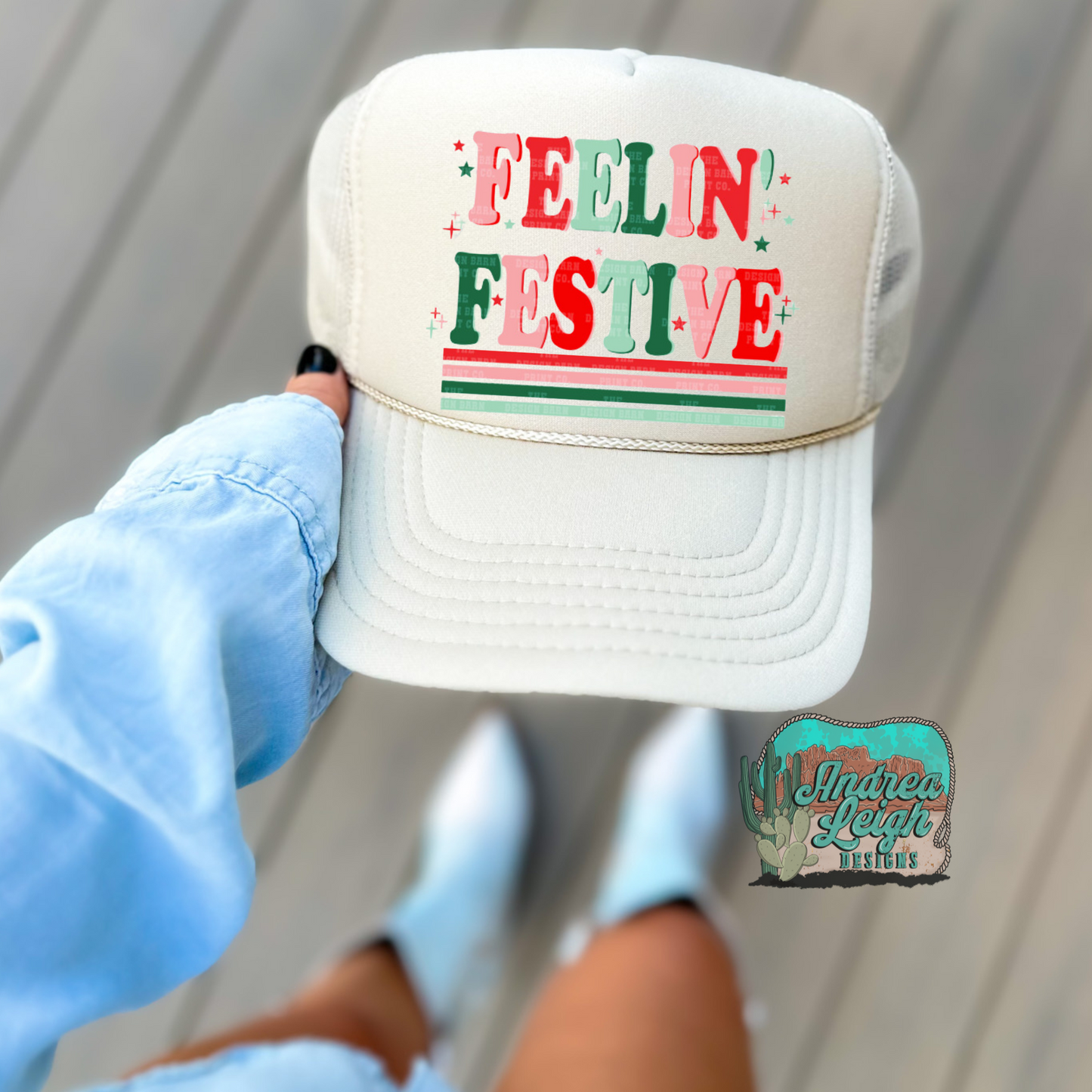 DTF Transfers Feelin Festive