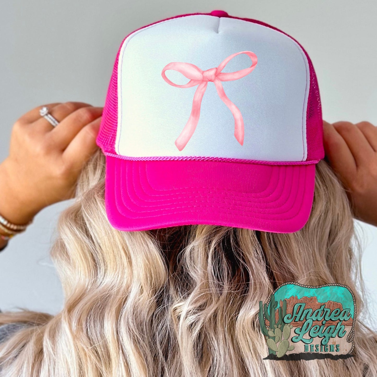 Coquette Bow Trucker Hat