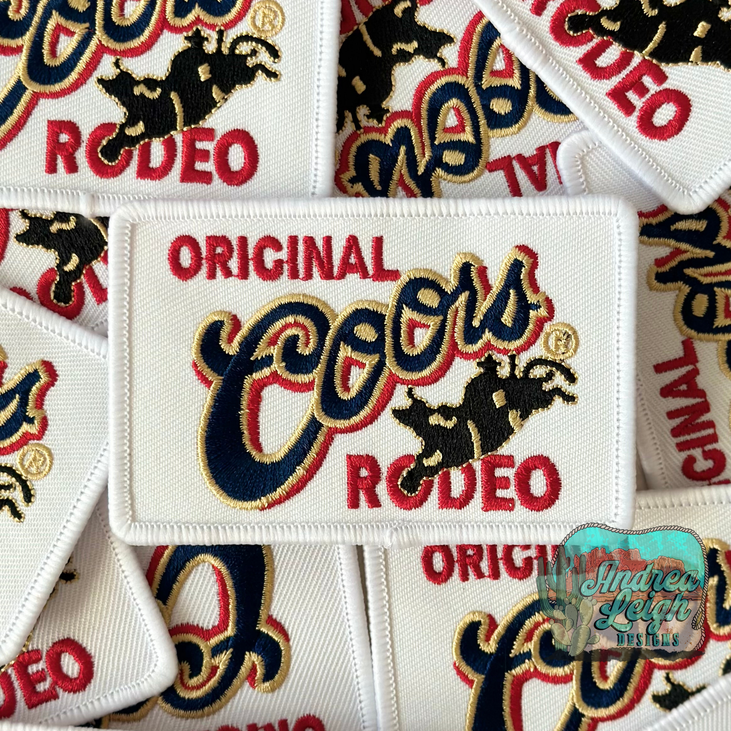 Coors Rodeo Embroidered Patch