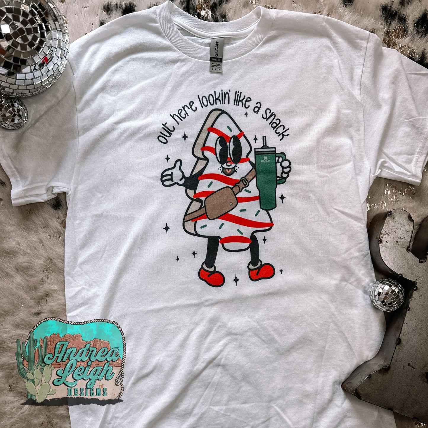 RTS Lookin Like a Snack Christmas Treee T Shirts