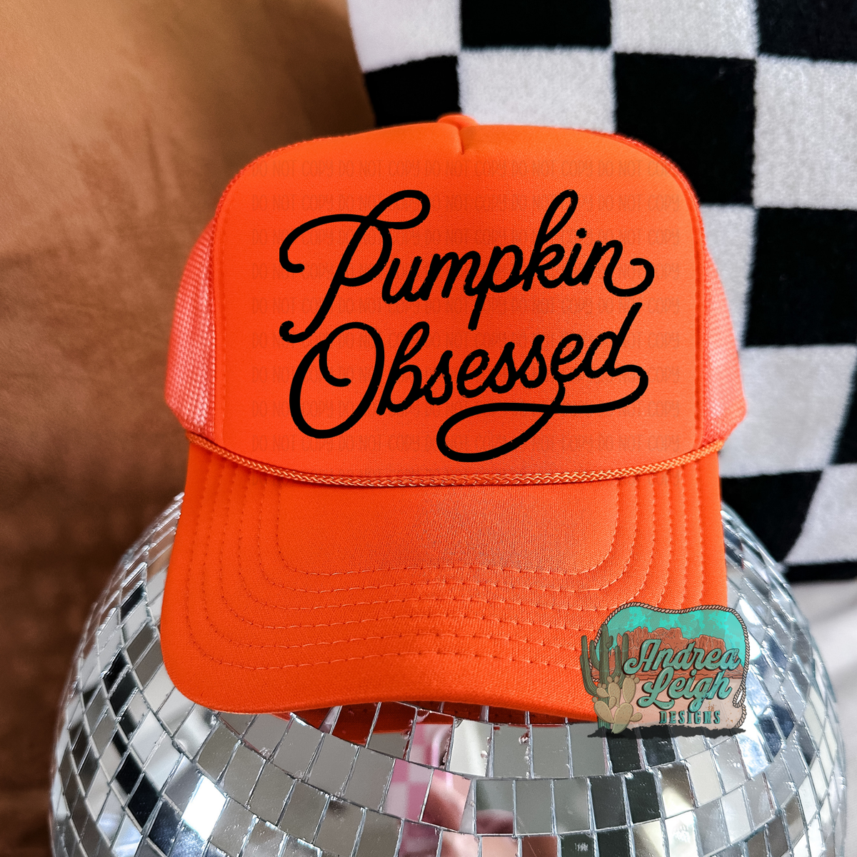 DTF Transfers Pumpkin Obsessed
