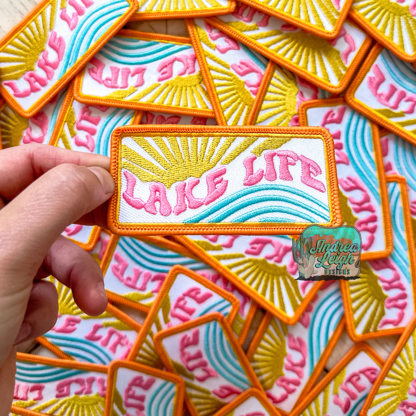 Lake Life Embroidered Patch