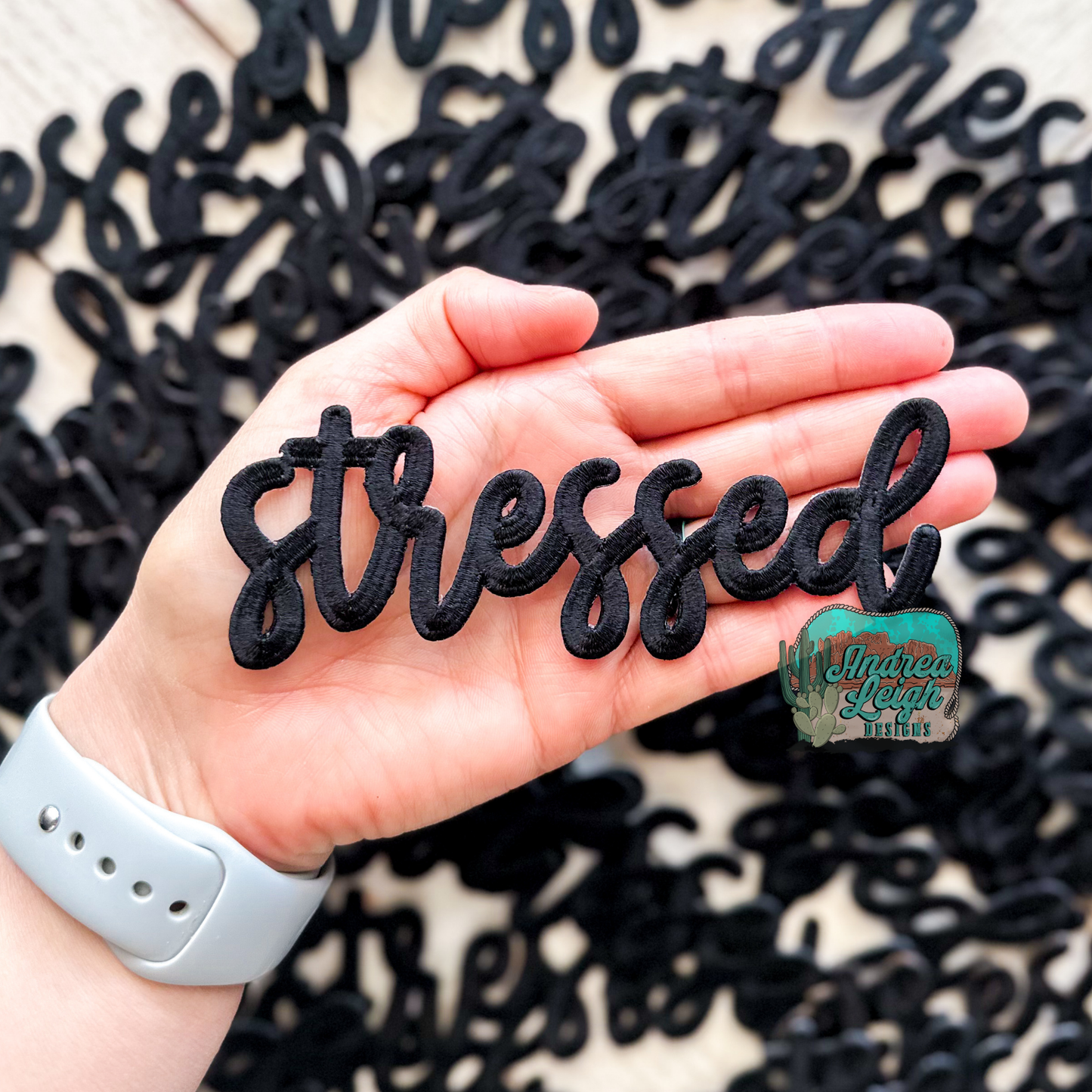 ALD EXCLUSIVE-Stressed Embroidered Patch