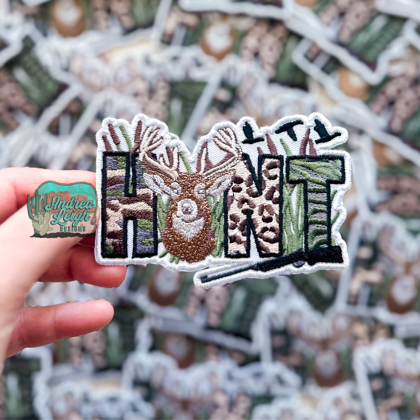 ALD EXCLUSIVE-HUNT Embroidered Patch