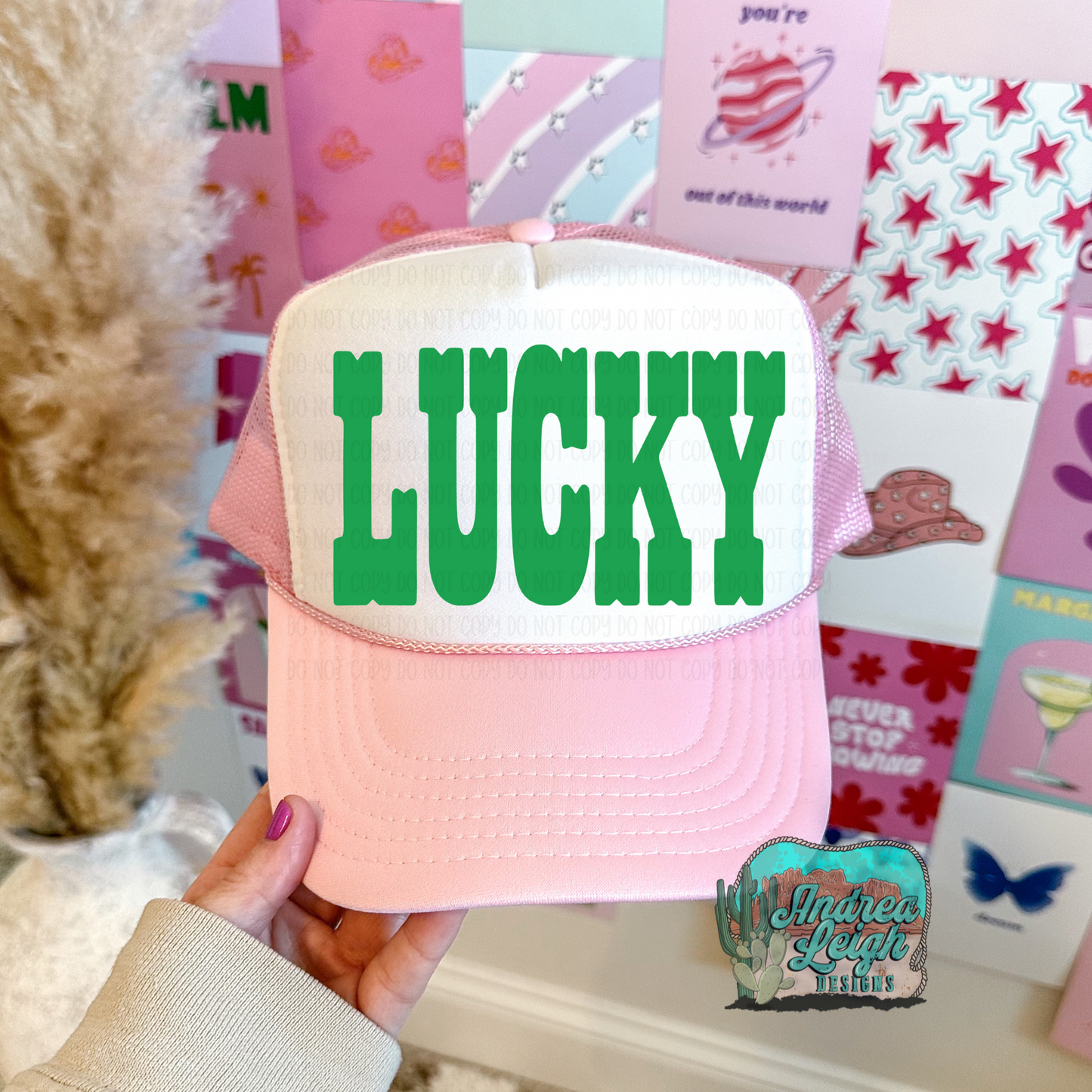 DTF Transfers LUCKY (Different Colors)