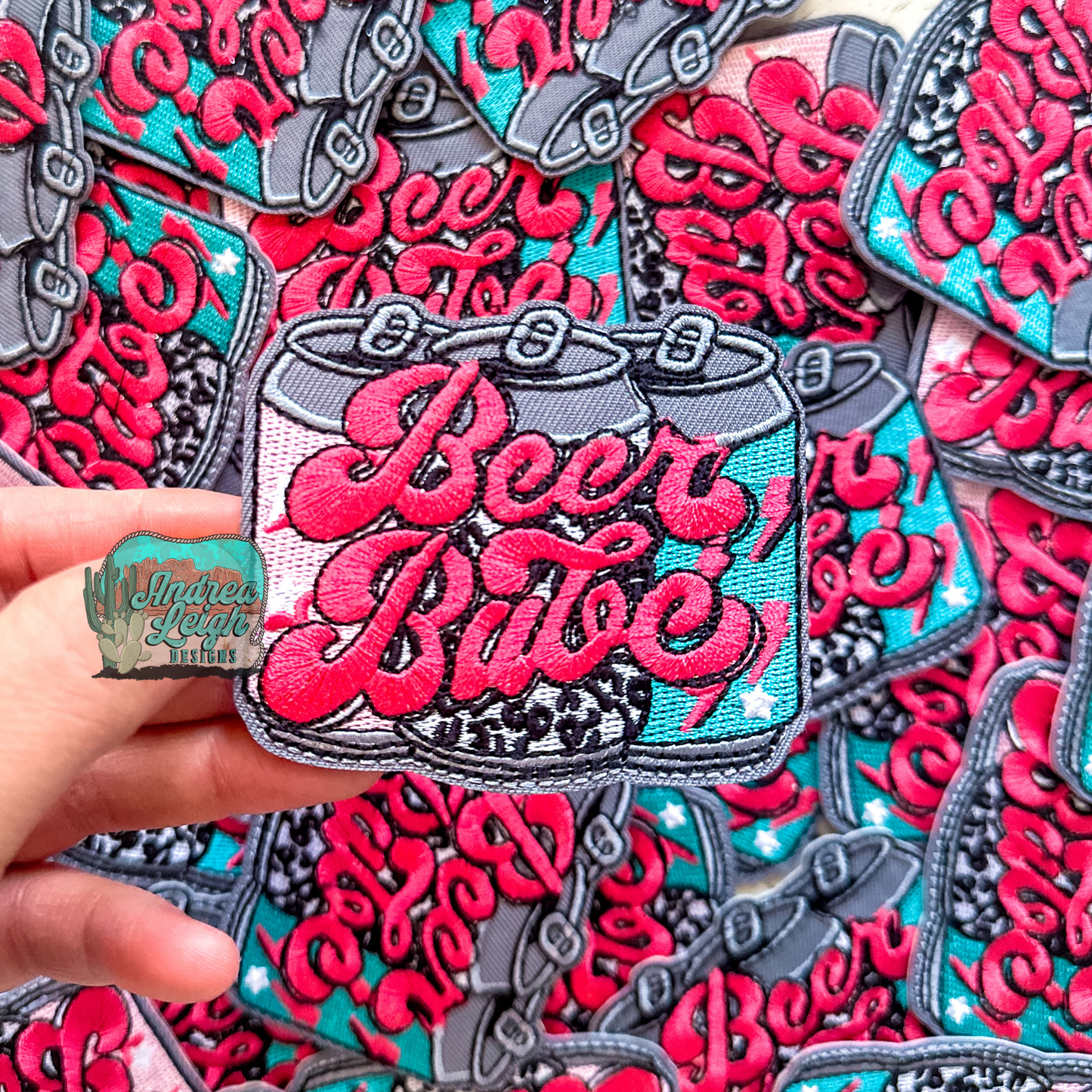 Beer Babe Embroidered Patch