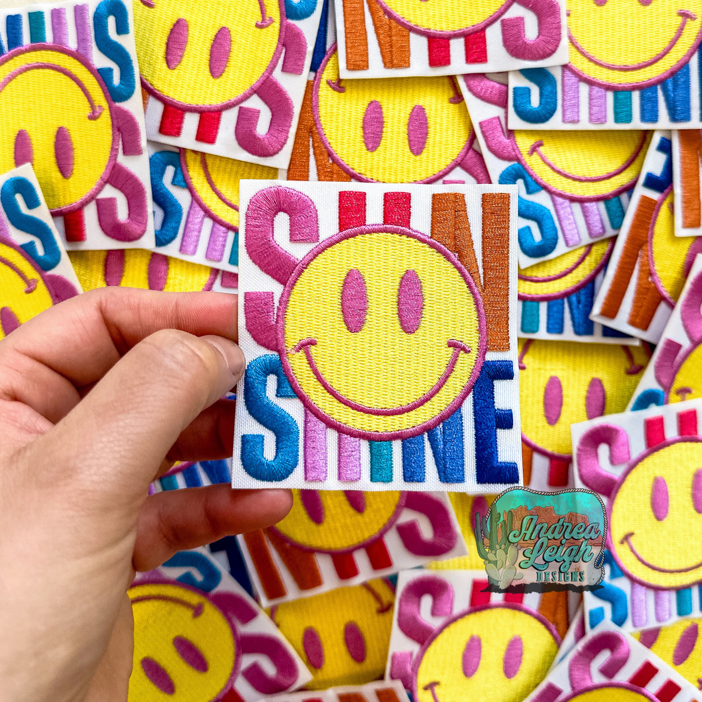 Sunshine Embroidered Patch