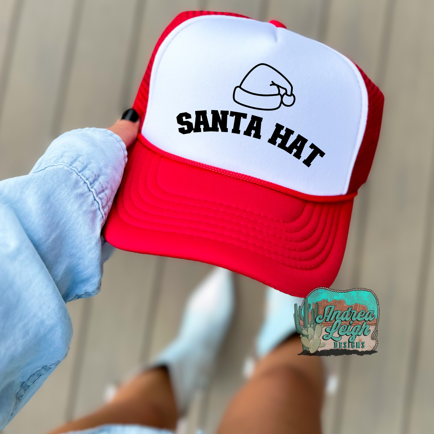 DTF Transfers Santa Hat