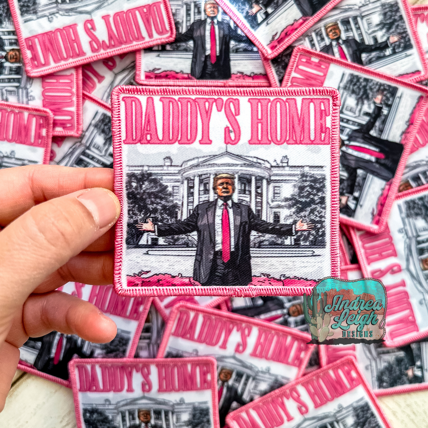 ALD EXCLUSIVE-READY TO SHIP: Daddy's Home Sublimation Patch
