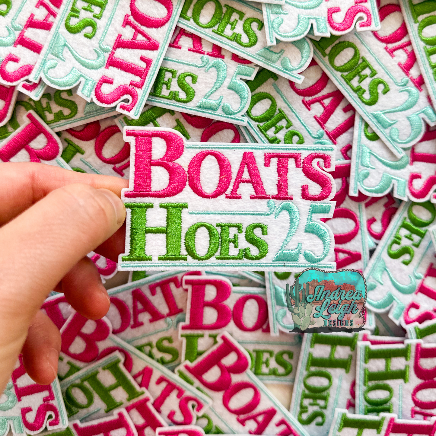 Boats Hoes 25 Embroidered Patch