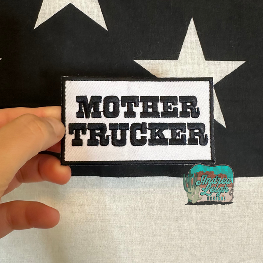ALD EXCLUSIVE-Mother Trucker Embroidered Patch