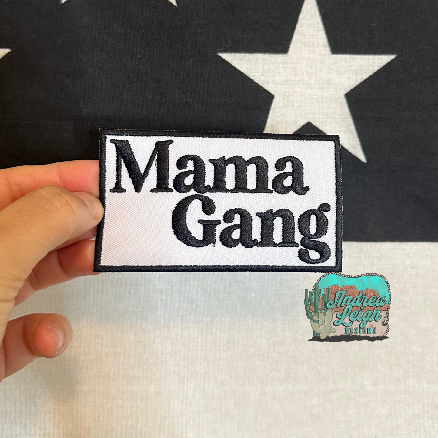 ALD EXCLUSIVE-Mama Gang Embroidered Patch