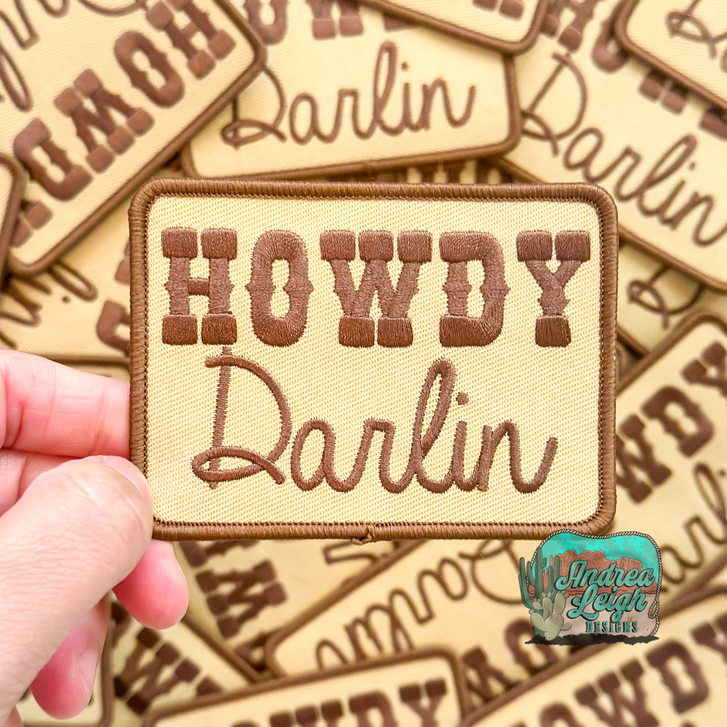 Howdy Darlin Embroidered Patch