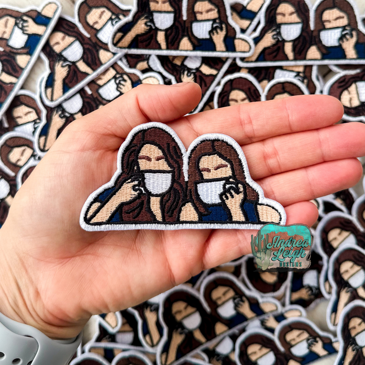 ALD EXCLUSIVE-Rory and Lorelai Embroidered Patch