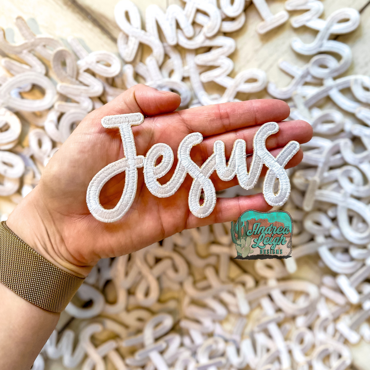 ALD EXCLUSIVE- Jesus Embroidered Patch