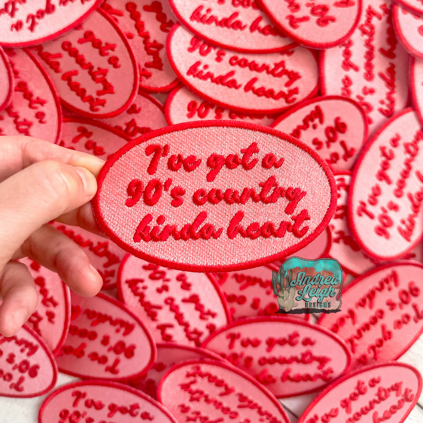 ALD EXCLUSIVE- I've Got a 90s Country Kinda Heart Patch
