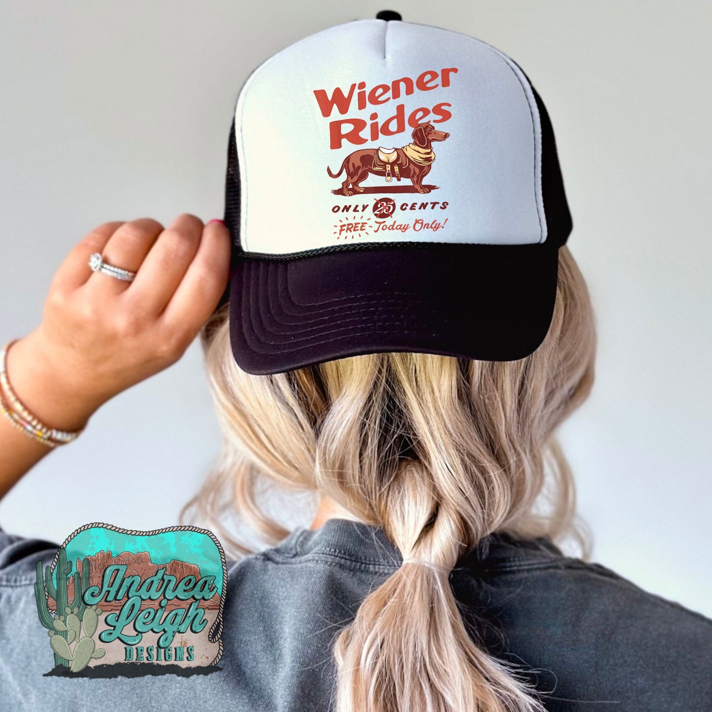 Wiener Rides Trucker Hat