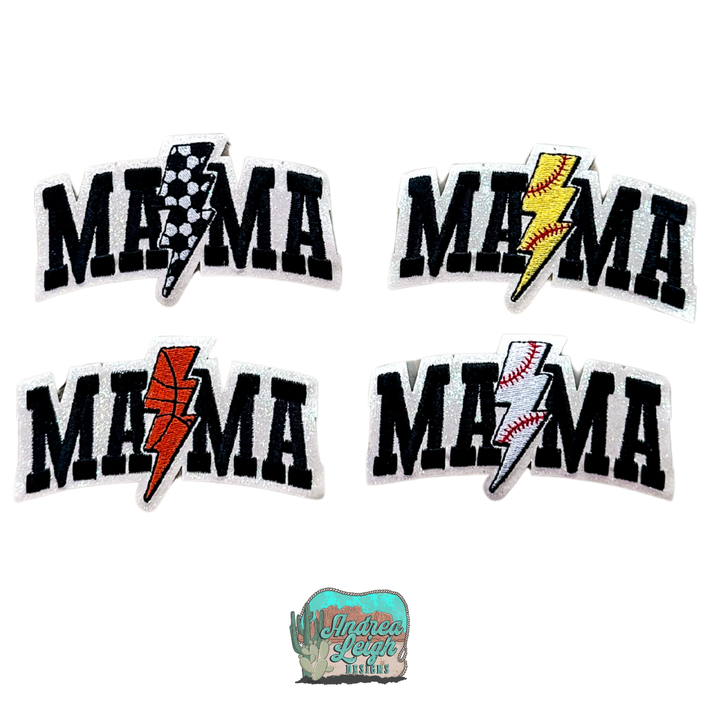 Sports MAMA Embroidered Patch