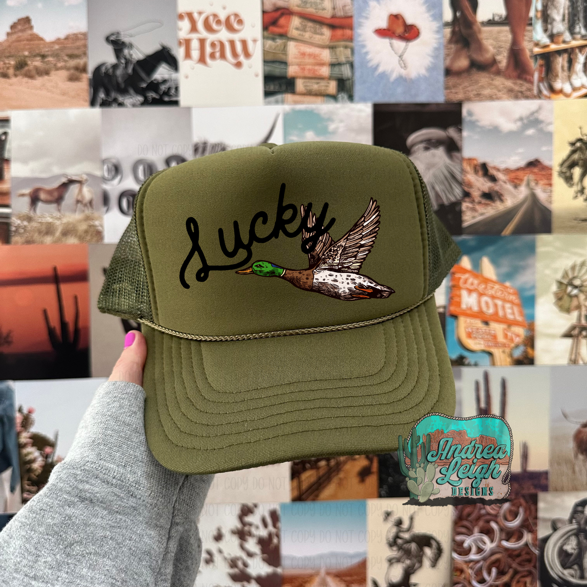 DTF Transfers Lucky Duck