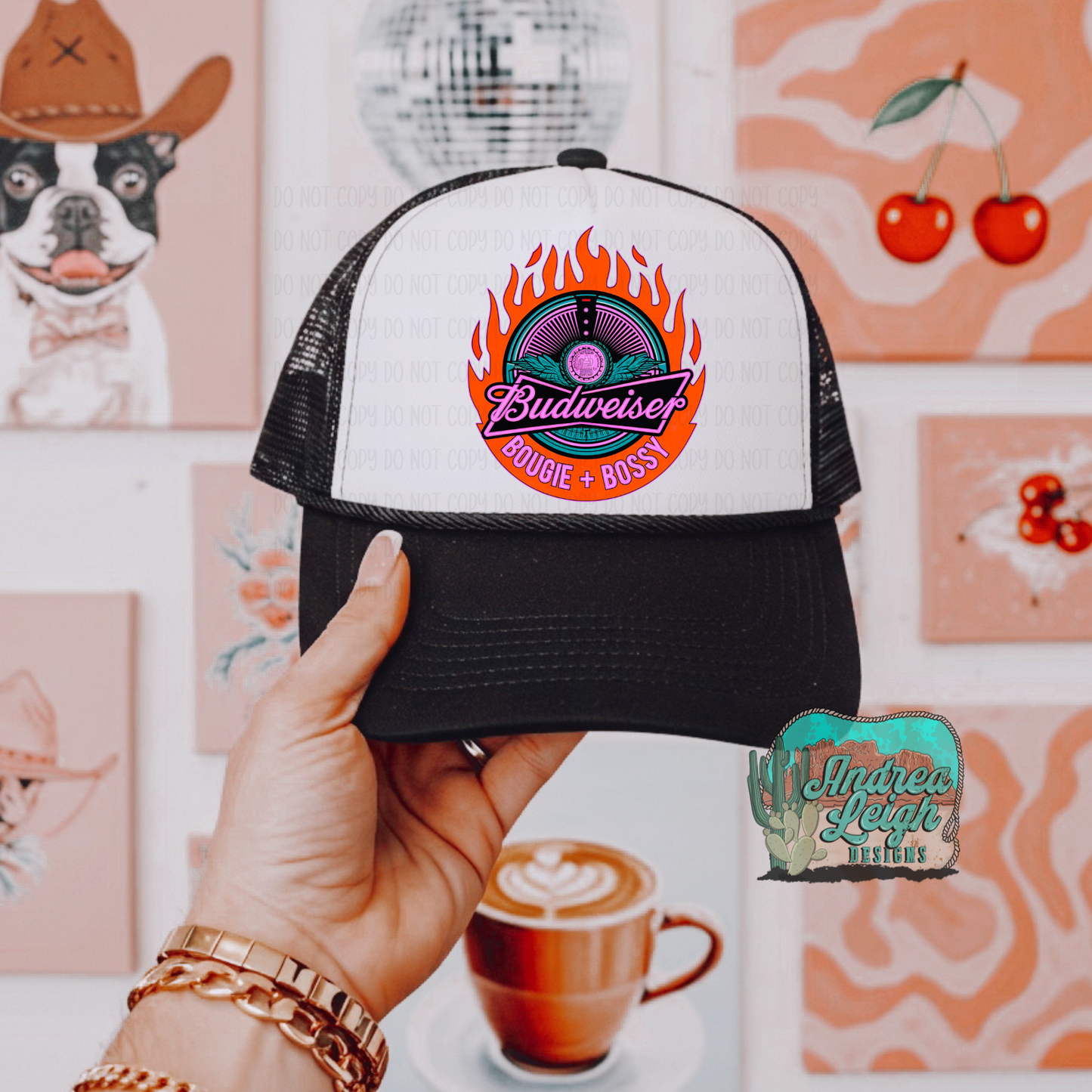DTF Transfers Budweiser Bougie + Bossy