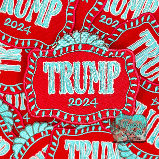 ALD EXCLUSIVE-Trump 2024 Embroidered Patch