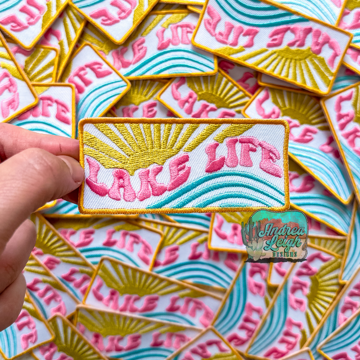 Lake Life Embroidered Patch