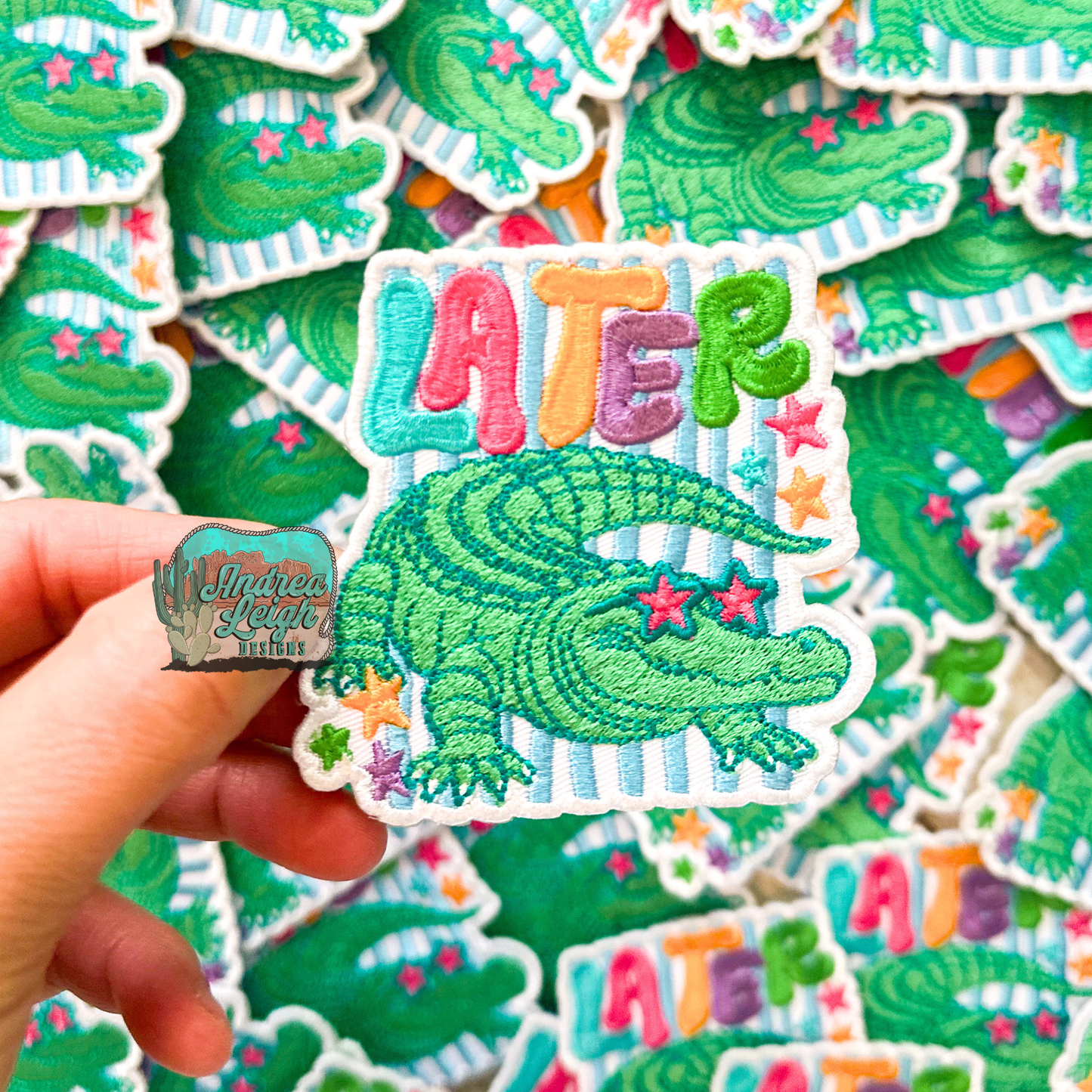 ALD EXCLUSIVE- Later Gator Embroidered Patch