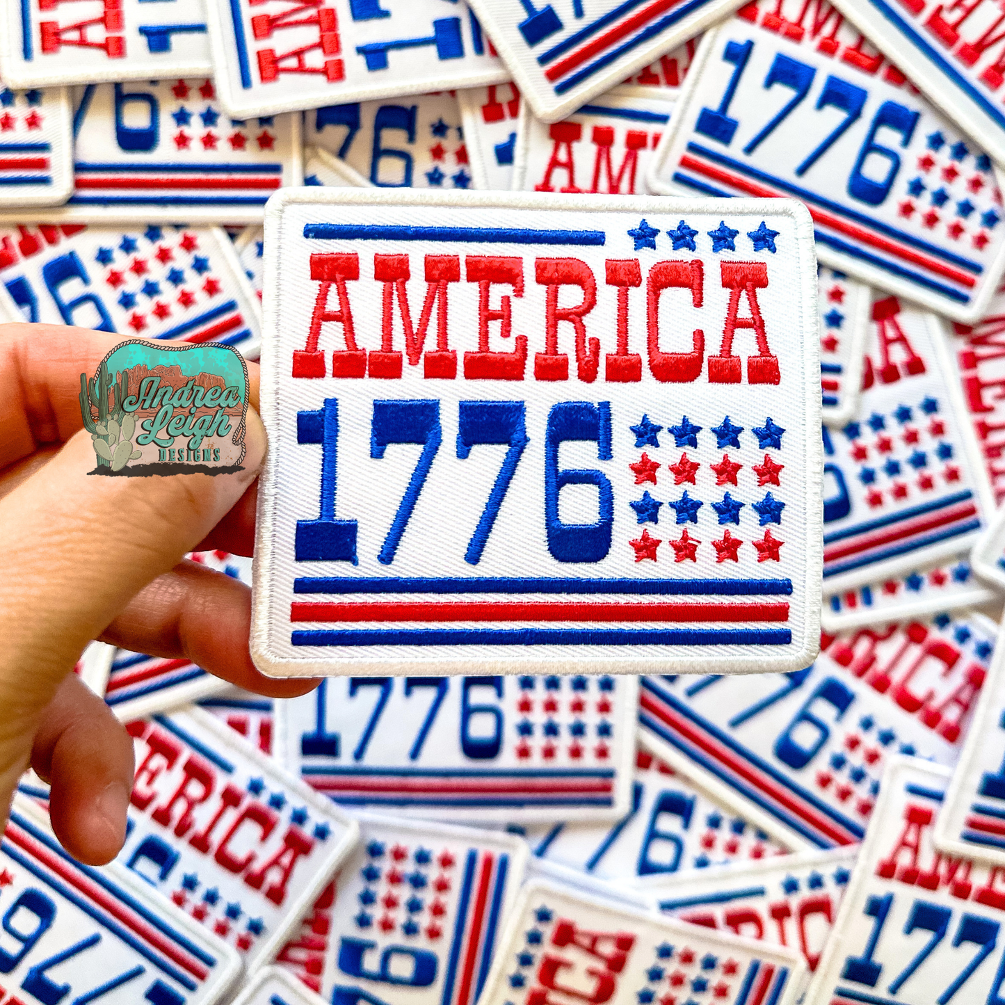 ALD EXCLUSIVE- America 1776 Embroidered Patch