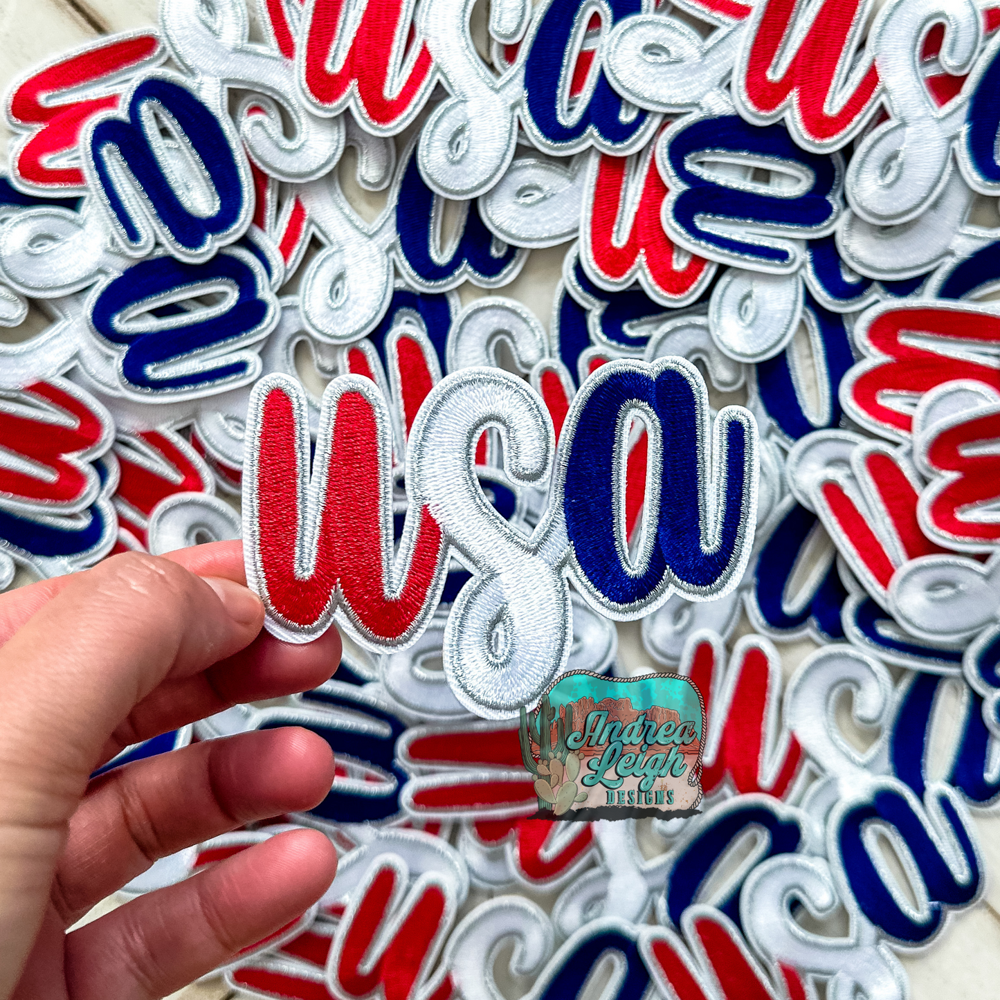 USA Embroidered Patch