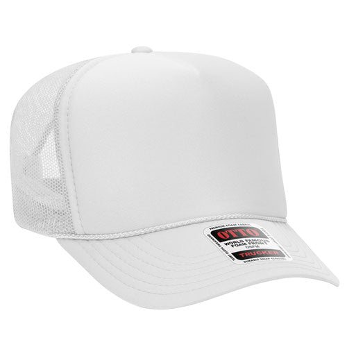 White Otto Foam Trucker Hat