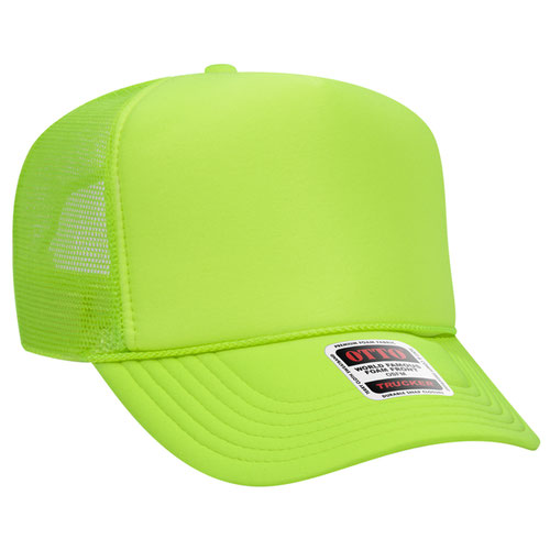 Neon Green Otto Foam Trucker Hat