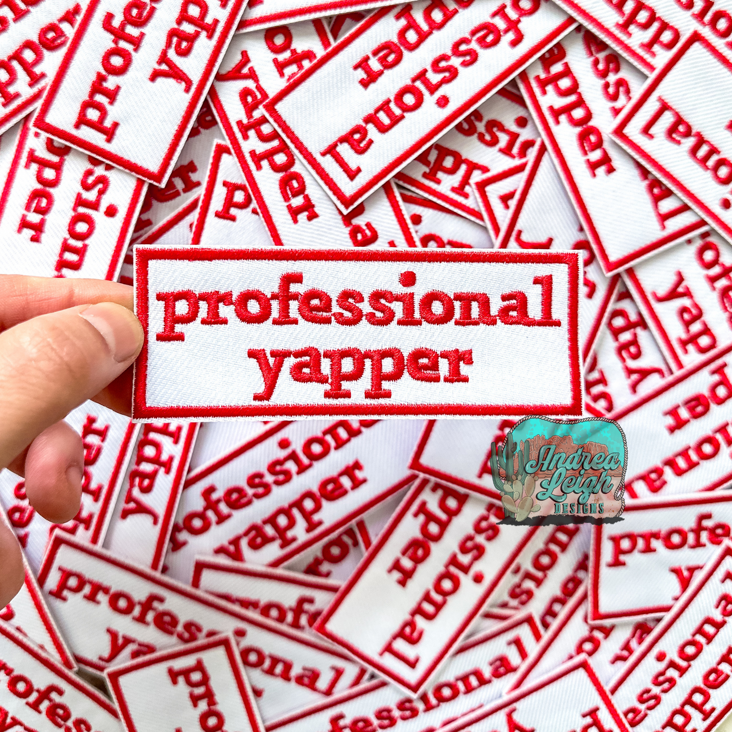 Professional Yapper Embroidered Patch