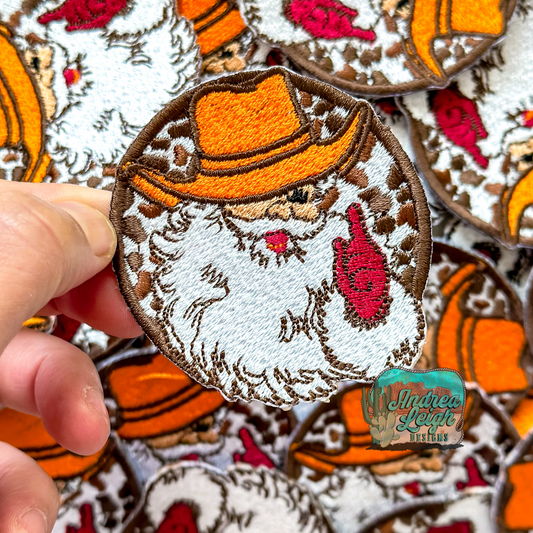 ALD EXCLUSIVE: Western Santa Embroidered Patch