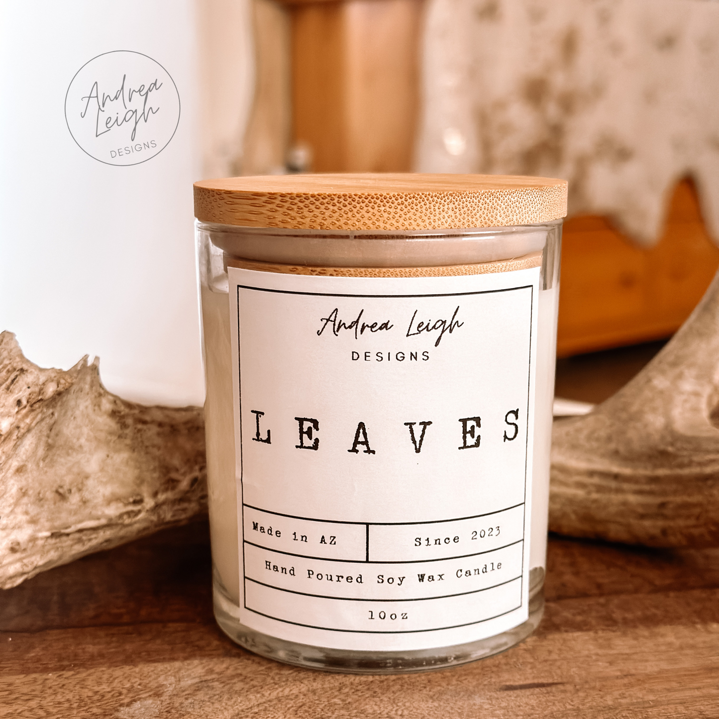 PRE-ORDER- Leaves Candle