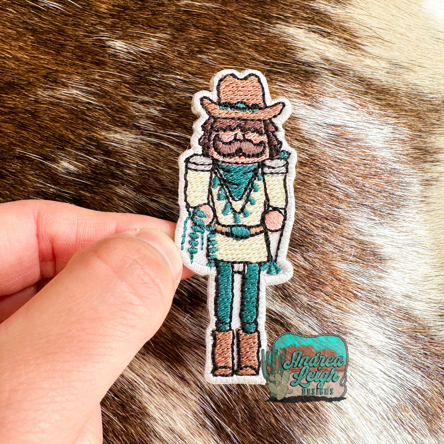 Western Nutcracker Embroidered Patch