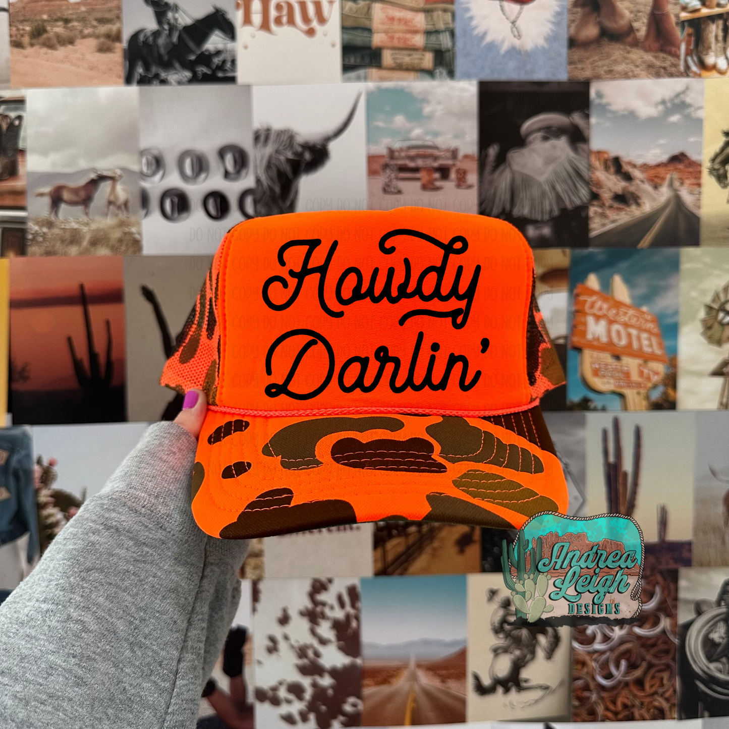 DTF Transfers Howdy Darlin'