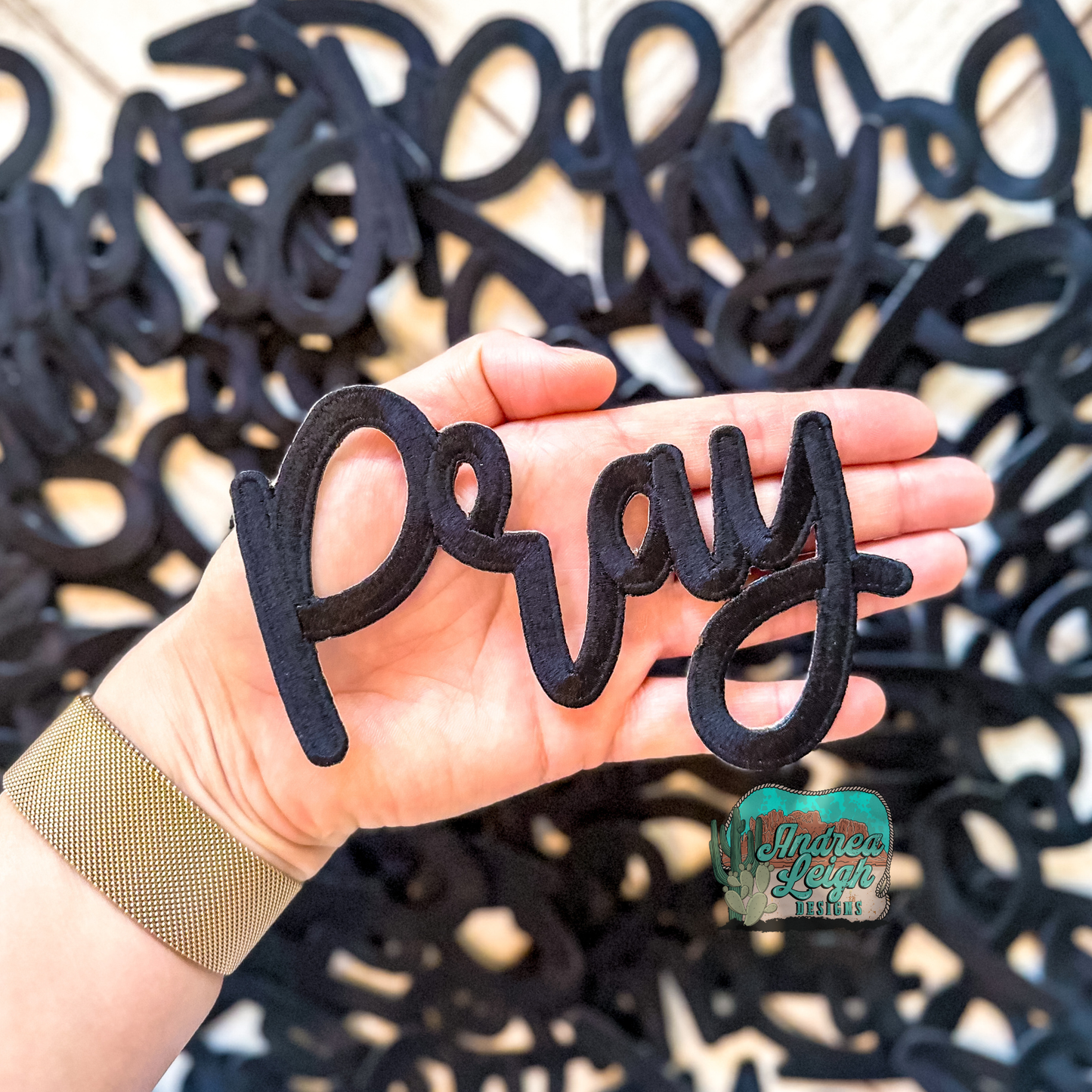 ALD EXCLUSIVE- Pray Embroidered Patch