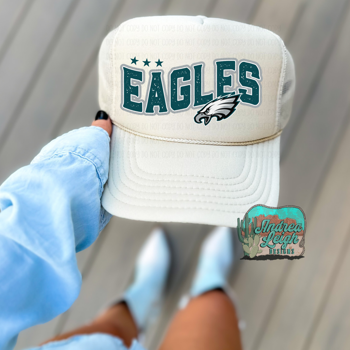 DTF Transfers Eagles with Stars