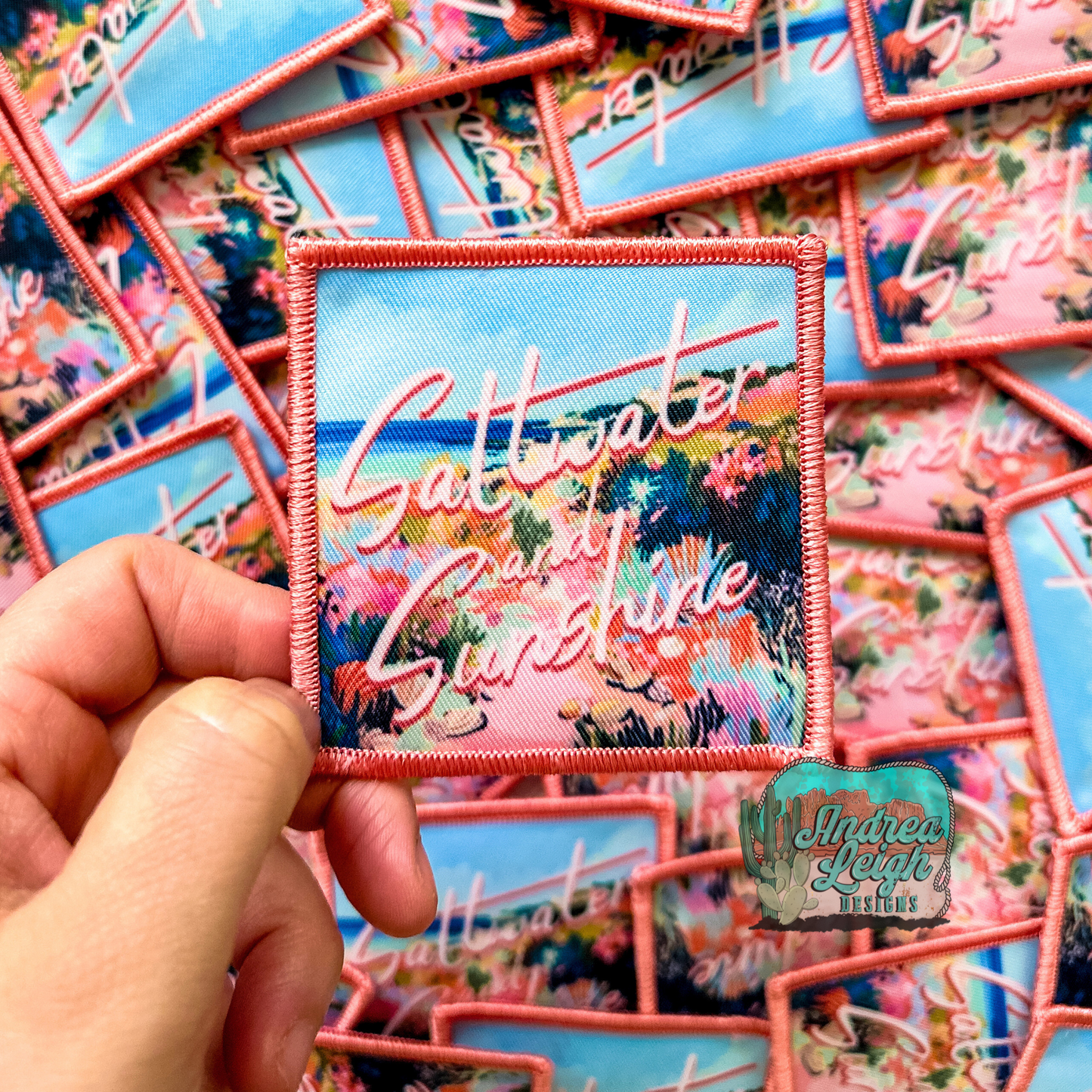 ALD EXCLUSIVE- READY TO SHIP Saltwater and Sunshine Sublimation Patch