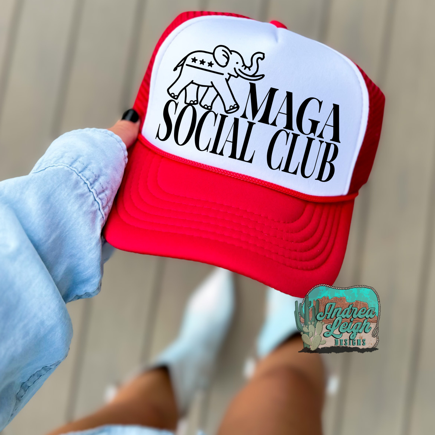 DTF Transfers MAGA Social Club