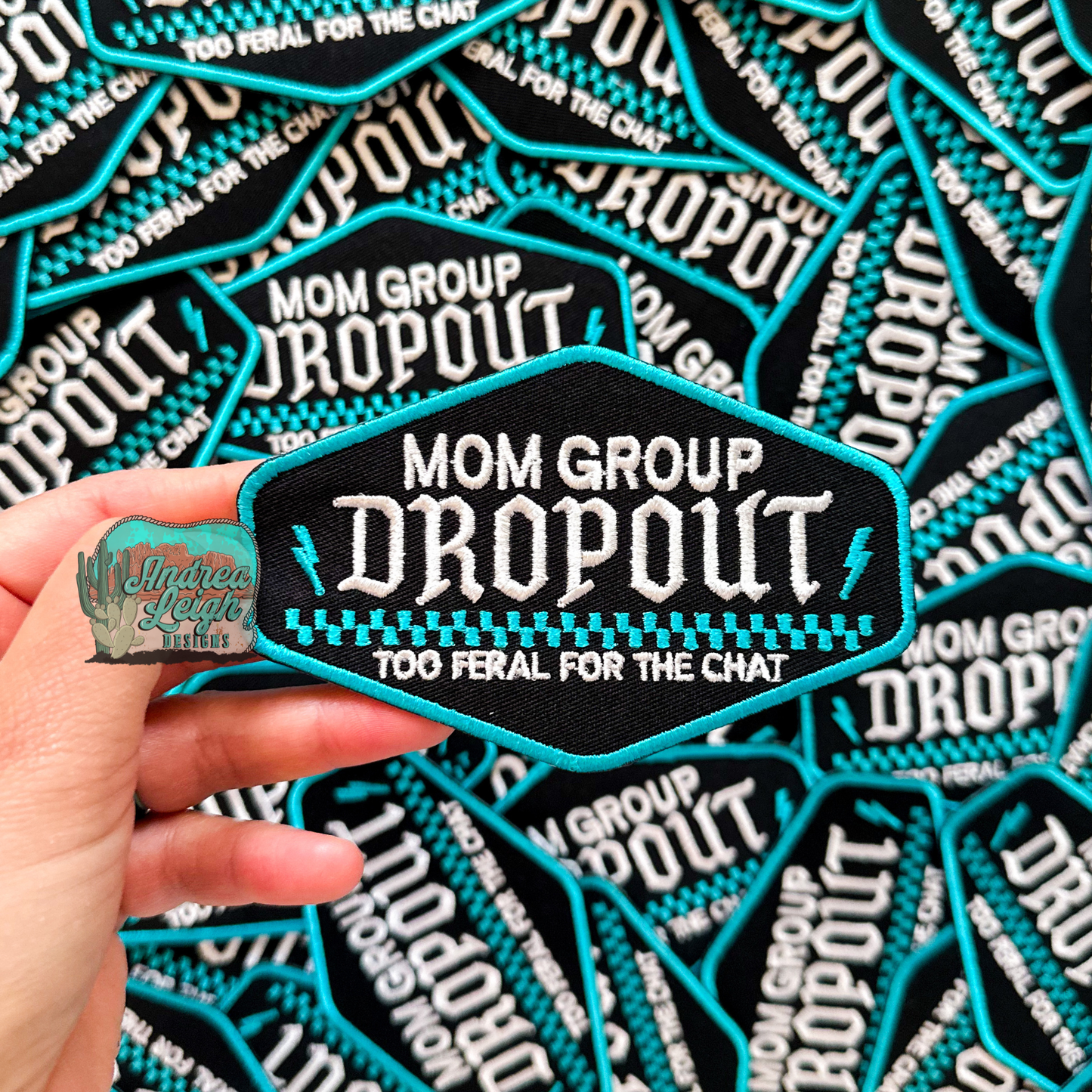 ALD EXCLUSIVE- Blue Collar Degenerate Embroidered Patch