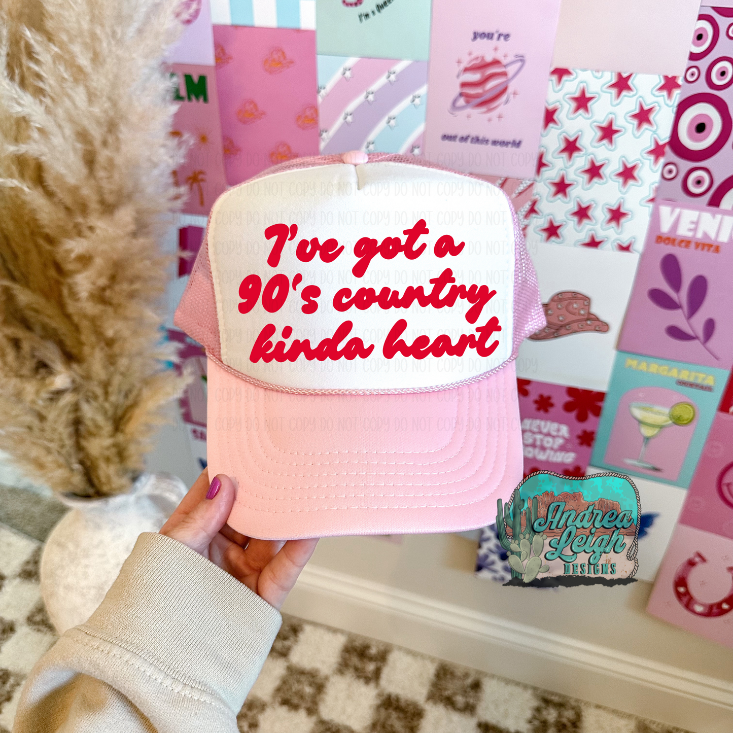 DTF Transfers 90's Heart