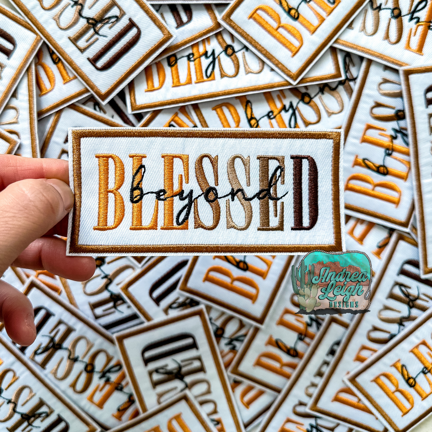 Beyond Blessed Embroidered Patch